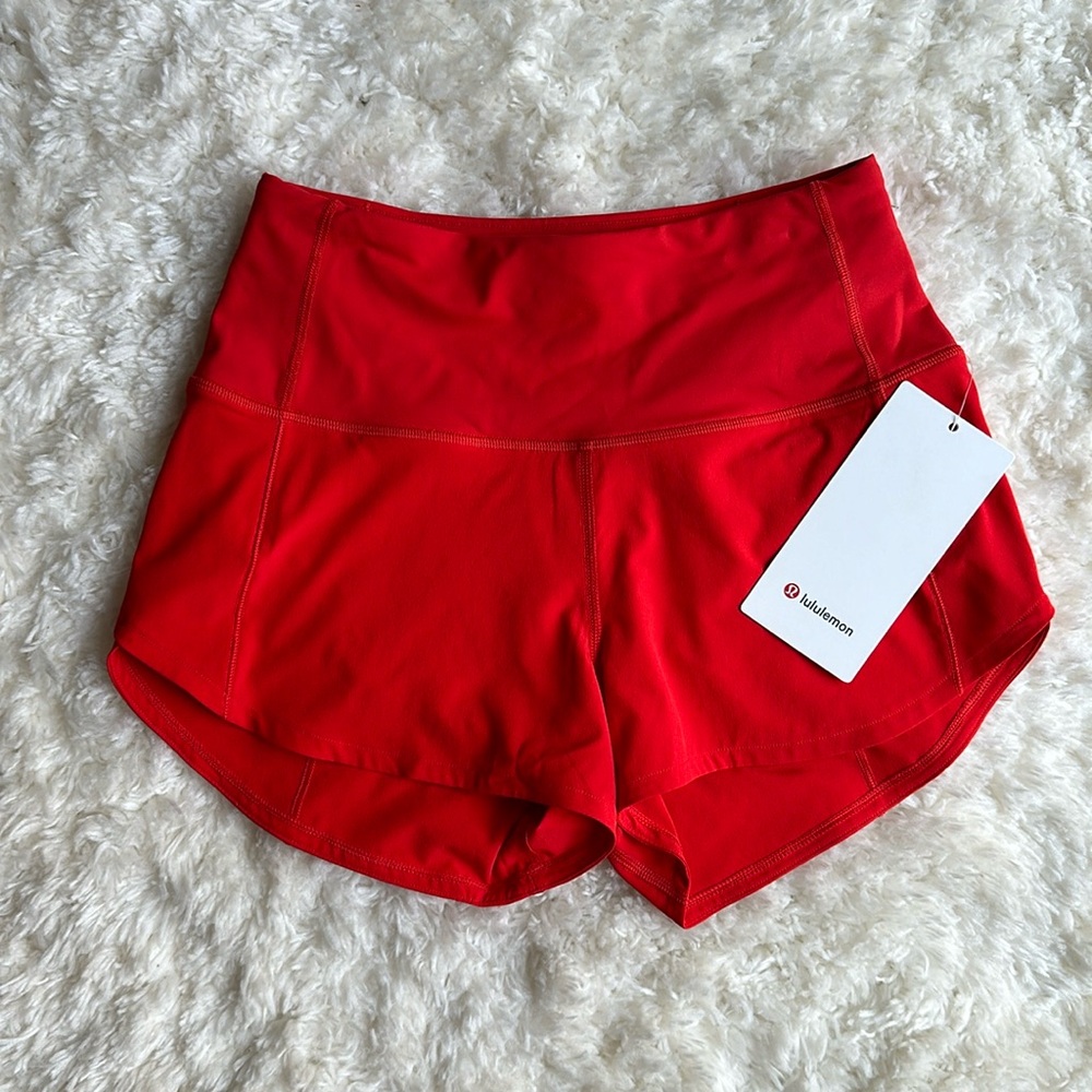 Lululemon Speed Up HR Short 2.5” Lined NWT